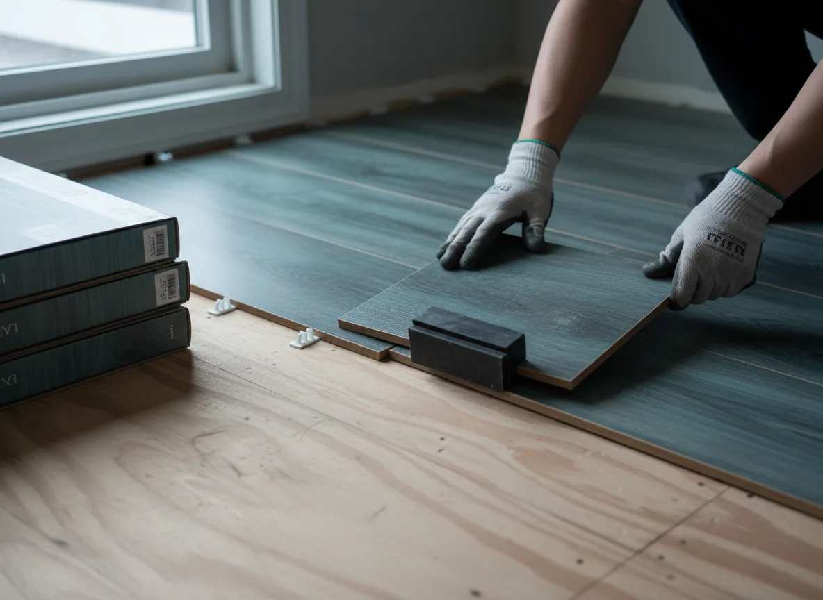 Luxury Vinyl Plank Installation company in Crestline, OH